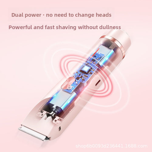 Women's Electric Bikini Trimmer Dual Head Epilator